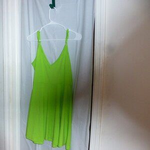 Mad heart sphaghetti strap tunic size l
